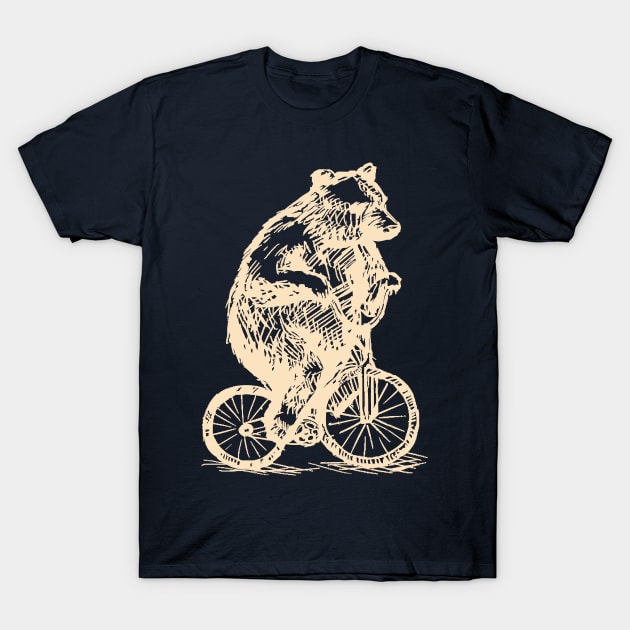 Cycling Bear T-Shirt by Urbanic